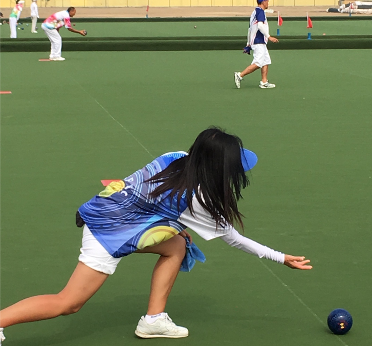 France on the Chinese bowling greens