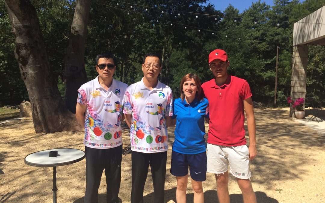 Le monde se déplace au Domaine les Ranchisses pour la Lawn Bowls