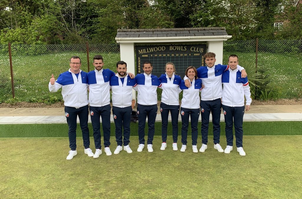 The French Lawn Bowls team prepares for their first World championships