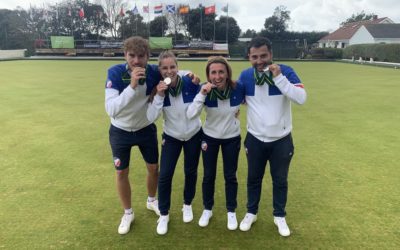 La France en argent à l’Euro de Lawn Bowls